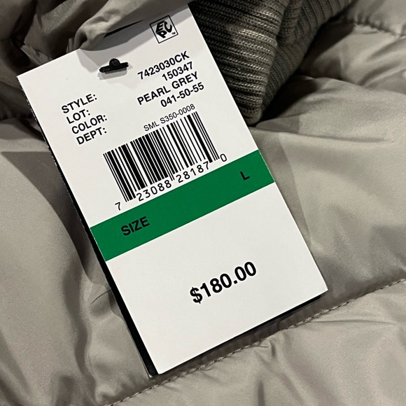 Tower by London Fog Long Puffer Coat with faux fur hood NWT - Picture 8 of 9